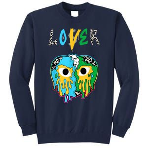 Chunky Dunky Dunks Loser Lover Heart Crying Chunky Dunky Tall Sweatshirt