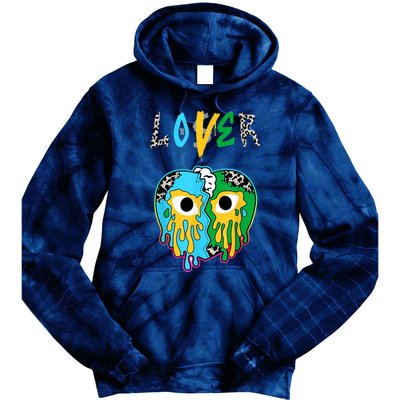 Chunky Dunky Dunks Loser Lover Heart Crying Chunky Dunky Tie Dye Hoodie