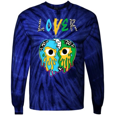 Chunky Dunky Dunks Loser Lover Heart Crying Chunky Dunky Tie-Dye Long Sleeve Shirt