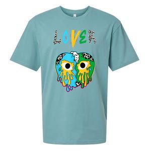 Chunky Dunky Dunks Loser Lover Heart Crying Chunky Dunky Sueded Cloud Jersey T-Shirt