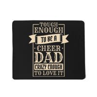 Cheer Dad Design for Cheerleading and Cheerleader Father Mousepad