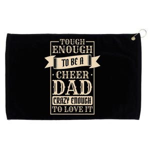 Cheer Dad Design for Cheerleading and Cheerleader Father Grommeted Golf Towel