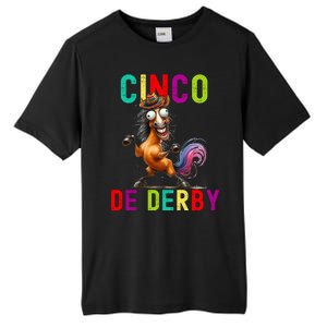 Cinco De Derby Derby In Front Fiesta In Back Tall Fusion ChromaSoft Performance T-Shirt