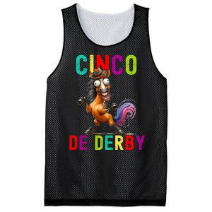 Cinco De Derby Derby In Front Fiesta In Back Mesh Reversible Basketball Jersey Tank