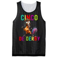 Cinco De Derby Derby In Front Fiesta In Back Mesh Reversible Basketball Jersey Tank