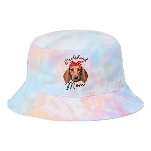 Cute Dachshund Doxie Wiener Dog Mom Tie Dye Newport Bucket Hat