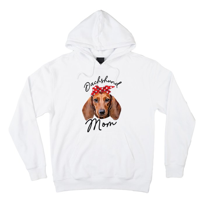 Cute Dachshund Doxie Wiener Dog Mom Hoodie