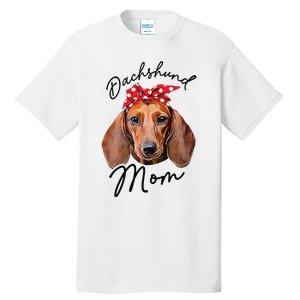 Cute Dachshund Doxie Wiener Dog Mom Tall T-Shirt