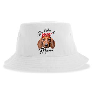 Cute Dachshund Doxie Wiener Dog Mom Sustainable Bucket Hat