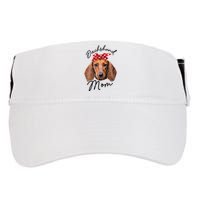 Cute Dachshund Doxie Wiener Dog Mom Adult Drive Performance Visor