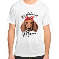 Cute Dachshund Doxie Wiener Dog Mom Adult ChromaSoft Performance T-Shirt