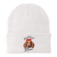 Cute Dachshund Doxie Wiener Dog Mom Knit Cap Winter Beanie