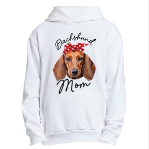 Cute Dachshund Doxie Wiener Dog Mom Urban Pullover Hoodie