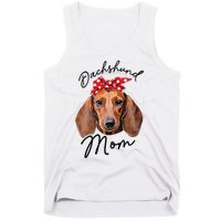 Cute Dachshund Doxie Wiener Dog Mom Tank Top