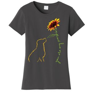 Cute Dog Dog Lover My Sunshine Labrador Retriever Women's T-Shirt