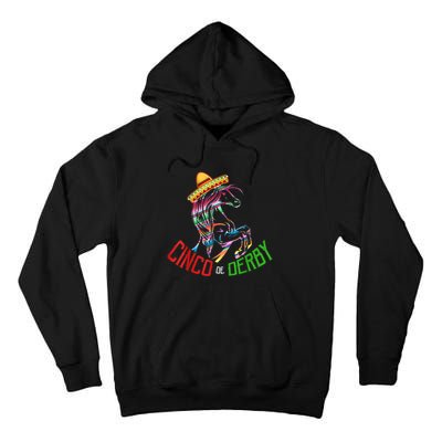 Cinco De Derby Mayo Sombrero Horse Race Kentucky Party Tall Hoodie