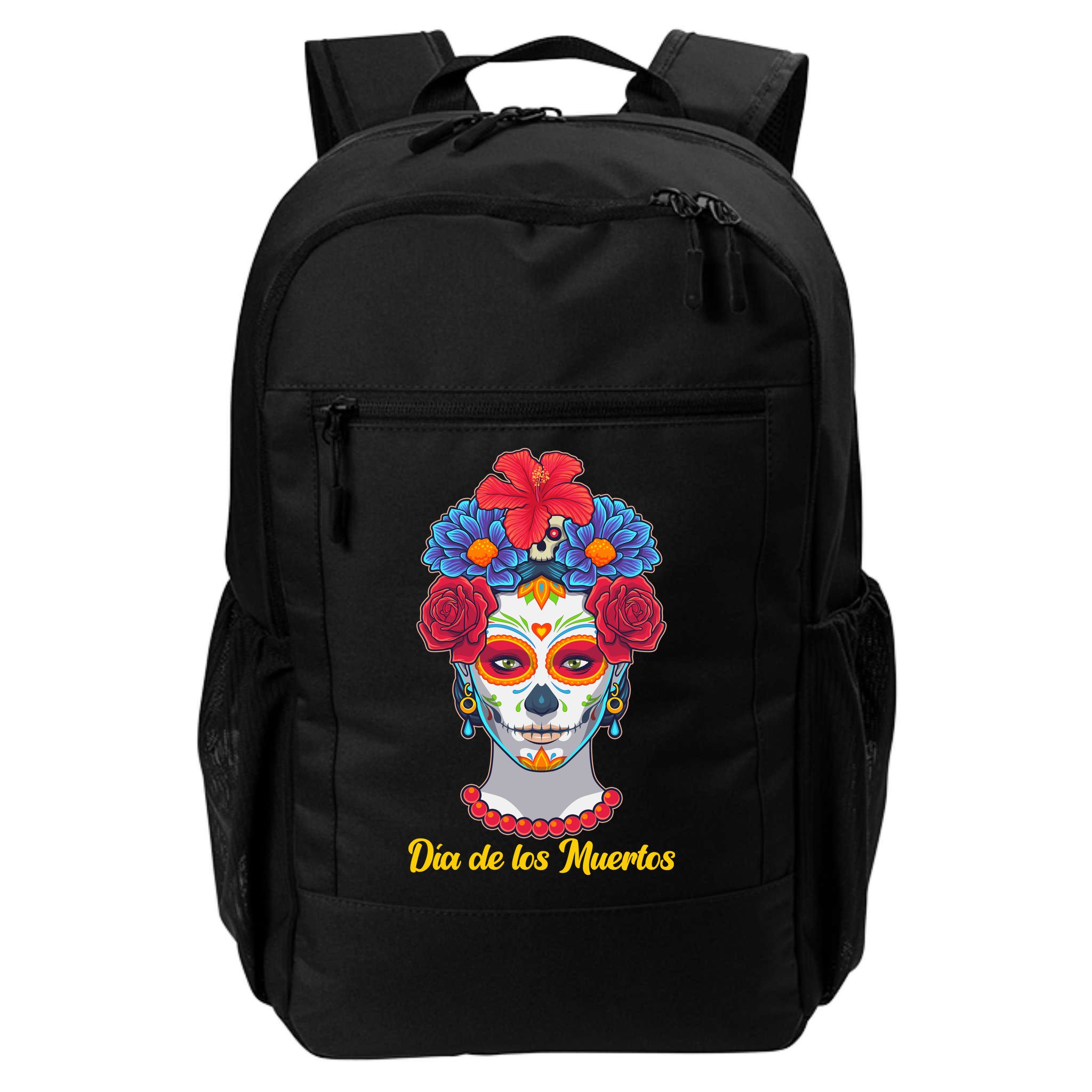 Celebrating Dia De Los Muertos Day Of The Day Backpack