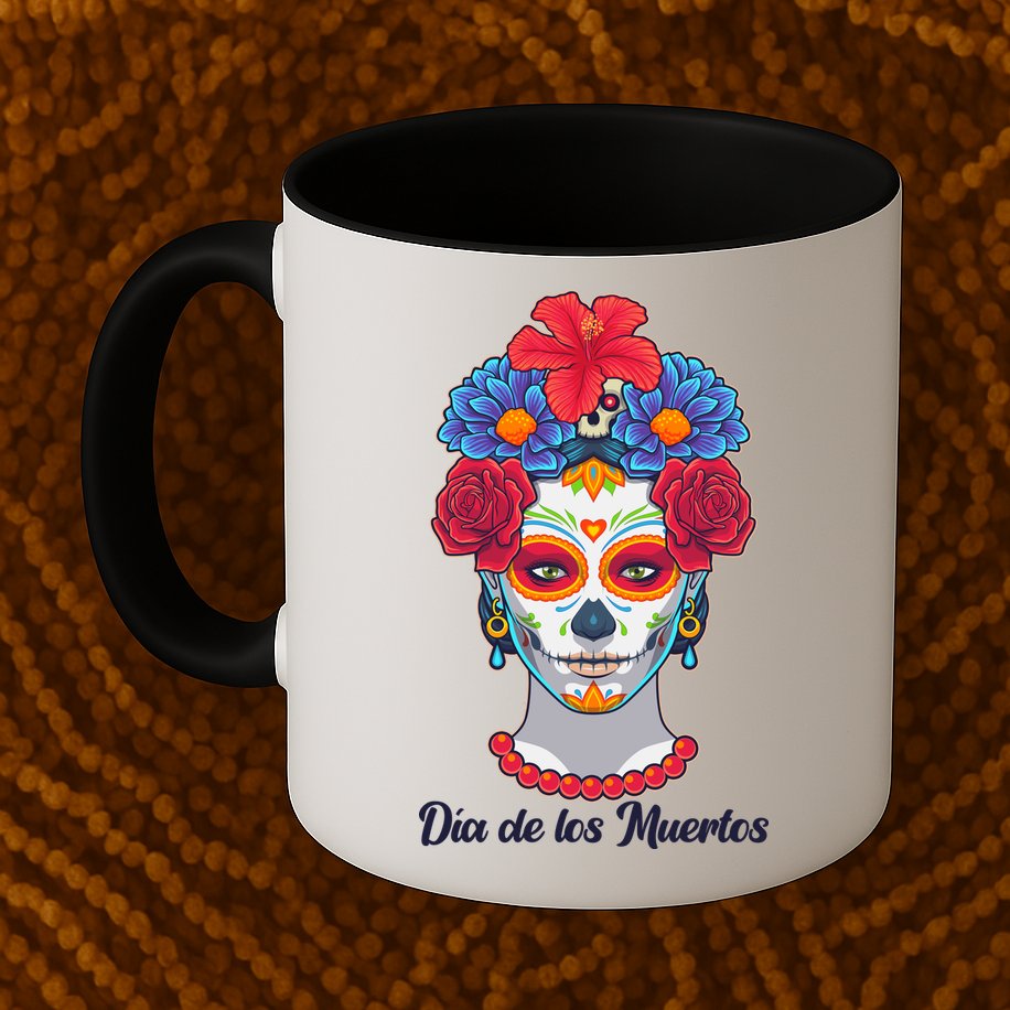 Celebrating Dia De Los Muertos Day Of The Day Mug