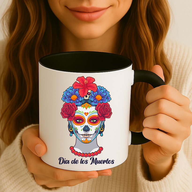 Celebrating Dia De Los Muertos Day Of The Day Mug
