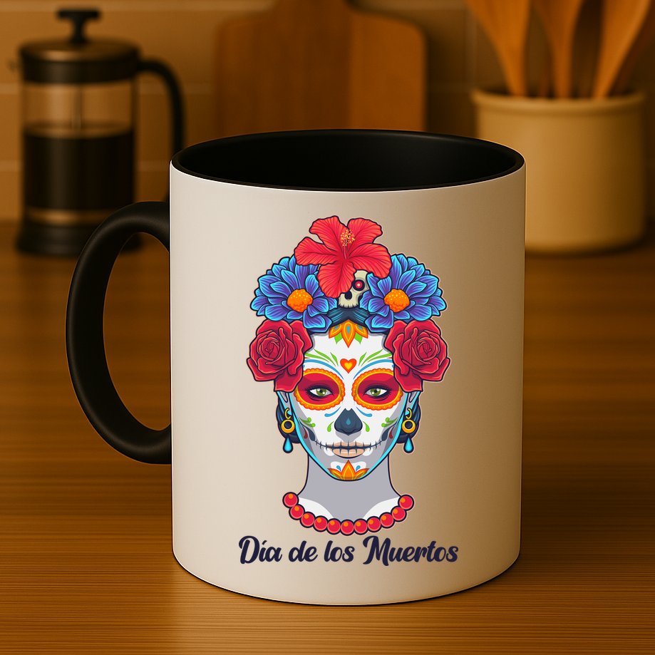 Celebrating Dia De Los Muertos Day Of The Day Mug