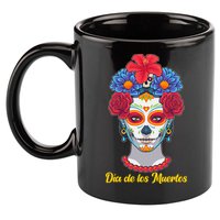Celebrating Dia De Los Muertos Day Of The Day 11oz C Handle Ceramic Mug