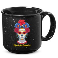 Celebrating Dia De Los Muertos Day Of The Day 15oz Campfire Ceramic Mug