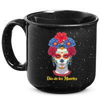 Celebrating Dia De Los Muertos Day Of The Day 15oz Campfire Ceramic Mug