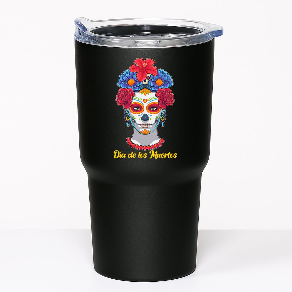Celebrating Dia De Los Muertos Day Of The Day Tumbler
