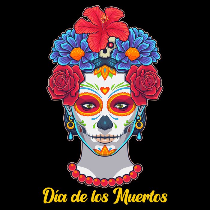 Celebrating Dia De Los Muertos Day Of The Day Baby Bodysuit