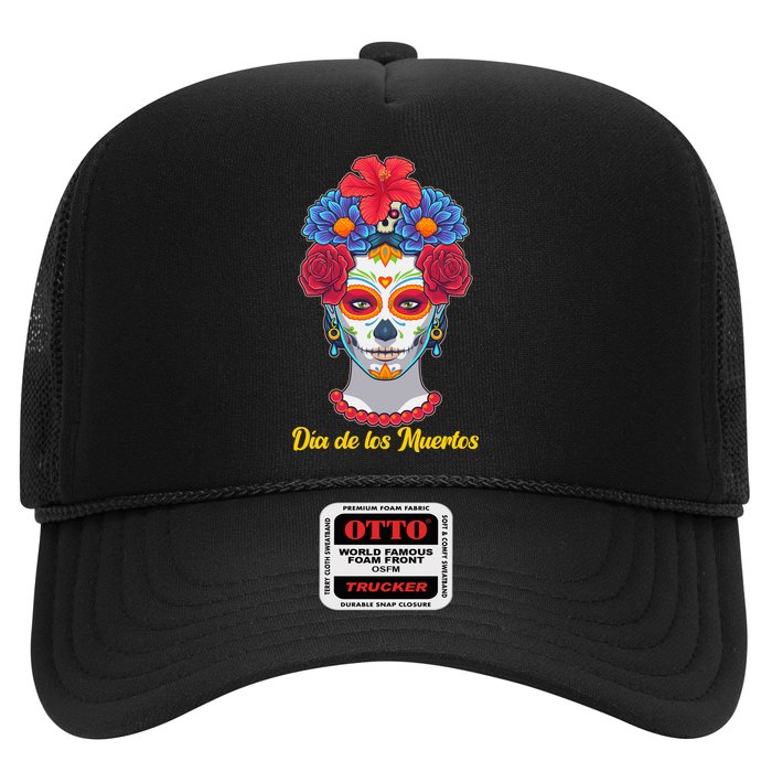 Celebrating Dia De Los Muertos Day Of The Day Hat