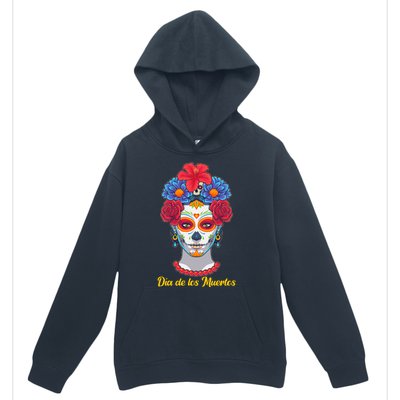 Celebrating Dia De Los Muertos Day Of The Day Urban Pullover Hoodie