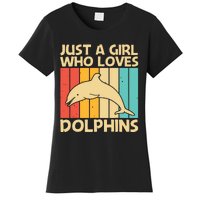 Cool Dolphin Design For Ocean Animal Dolphin Lover Women's T-Shirt