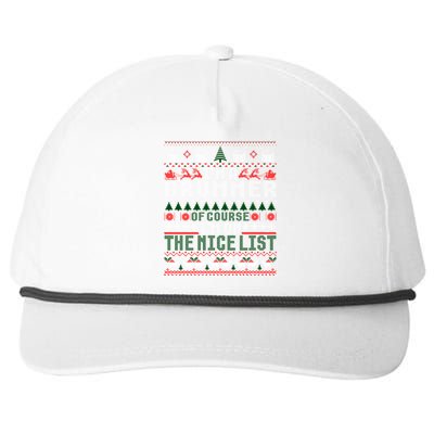 Christmas Drum Drummer Gift Ugly Xmas Sweater Gift Snapback Five-Panel Rope Hat