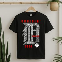 Cruisin Detroit D Woodward Avenue Ave 2024 M1 T-Shirt