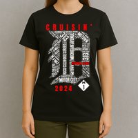 Cruisin Detroit D Woodward Avenue Ave 2024 M1 T-Shirt