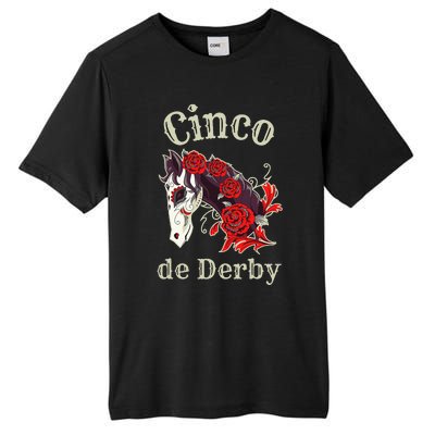 Cinco de Derby Horse Racing Tall Fusion ChromaSoft Performance T-Shirt