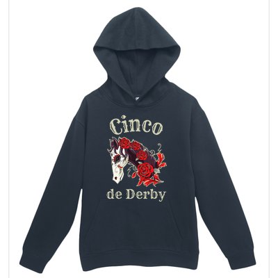 Cinco de Derby Horse Racing Urban Pullover Hoodie