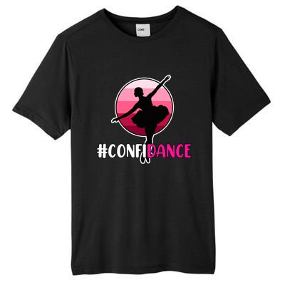 Confidance Dancers Dancing Dance Day Graphic Cute Gift Tall Fusion ChromaSoft Performance T-Shirt