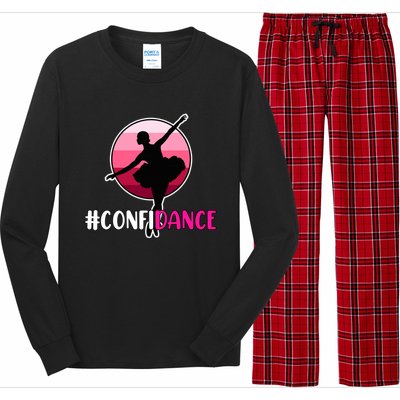 Confidance Dancers Dancing Dance Day Graphic Cute Gift Long Sleeve Pajama Set