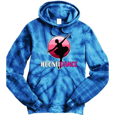 Confidance Dancers Dancing Dance Day Graphic Cute Gift Tie Dye Hoodie