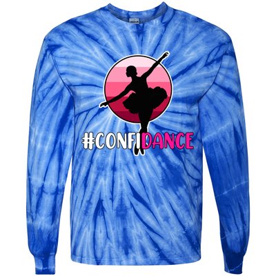 Confidance Dancers Dancing Dance Day Graphic Cute Gift Tie-Dye Long Sleeve Shirt