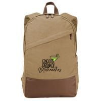 Cinco De Drinko Bitchachos Funny Cinco De Mayo Drinking Cotton Canvas Backpack