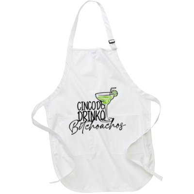 Cinco De Drinko Bitchachos Funny Cinco De Mayo Drinking Apron