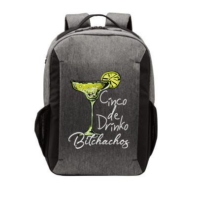 Cinco De Drinko Bitchachos Funny Cinco De Mayo Drinking Vector Backpack
