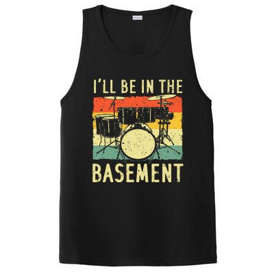 Cool Drumming Design For Men Women Drum Set Drumming Drummer PosiCharge Competitor Tank