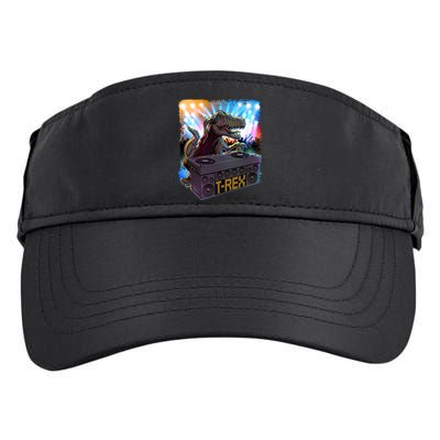 Cool DJ Dance Party TRex Dinosaur Adult Drive Performance Visor