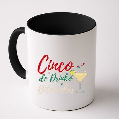 Cinco De Drinko Bitchachos Funny Drinking Mexican Mug