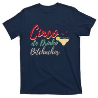 Cinco De Drinko Bitchachos Funny Drinking Mexican T-Shirt