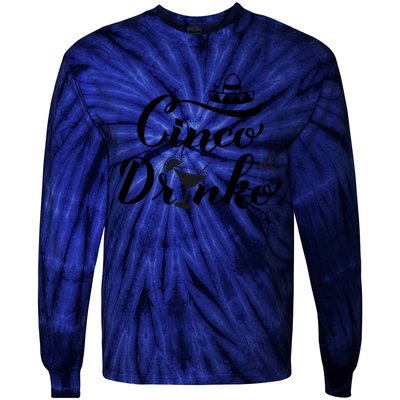 Cinco De Drinko Tie-Dye Long Sleeve Shirt