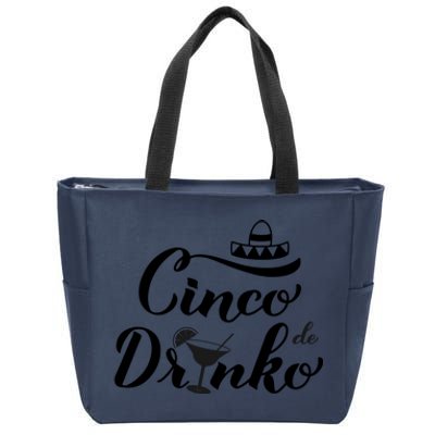 Cinco De Drinko Zip Tote Bag